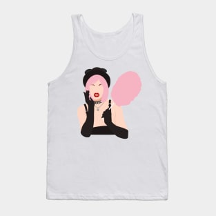 Yungblud Cotton Candy Minimalist Tank Top